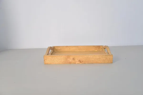 Natural_Brown_Mango_Wooden_Tray_With_Unique_Handle_Design_|_Elegant_Wooden_Serving_Tray_For_Snacks,_Drinks_&_Meals_|_Ideal_For_Kitchen,_Dining_Table_&_Office_Decor