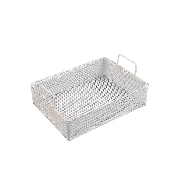 White_Iron_Fruit_Basket_|_Decorative_Metal_Basket_With_Rectangular_Handle,_Ideal_For_Fruits,_Vegetables,_Kitchen_&_Dining_Table_Decoration_Items