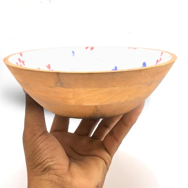 White_Wooden_Bowl_With_Floral_Printed_Mango_Wooden_Bowls_For_Serving_Snacks_&_Dry_Fruits_|_Perfect_For_Dining_Tables,_Kitchen_&_Home_Decor