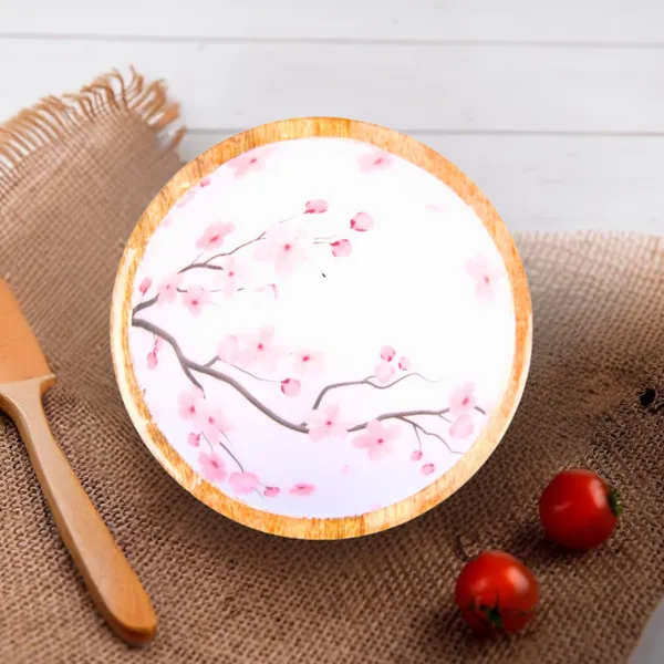 White_Wooden_Bowl_With_Floral_Natural_Wooden_Bowls_For_Serving_Salad,_Vegetables_&_Fruit_|_Elegant_Handcrafted_Bowl_For_Dining,_Kitchen_&_Table_Decor