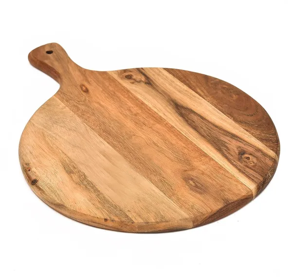 Brown_Round_Wooden_Chopping_Board_With_Handle_|_Premium_Acacia_Cutting_Board_40X30X2Cm_|_Perfect_For_Meat,_Fruit_&_Vegetable_Cutter_Board_In_Kitchen