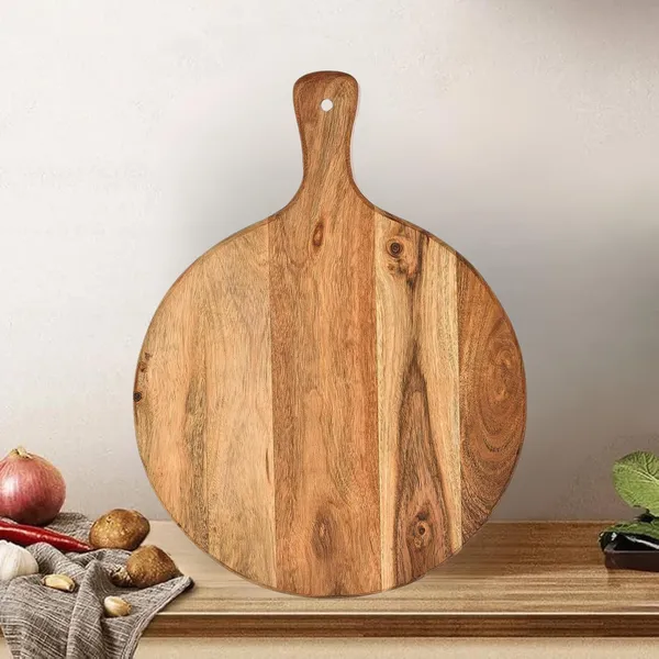 Brown_Round_Wooden_Chopping_Board_With_Handle_|_Premium_Acacia_Cutting_Board_40X30X2Cm_|_Perfect_For_Meat,_Fruit_&_Vegetable_Cutter_Board_In_Kitchen