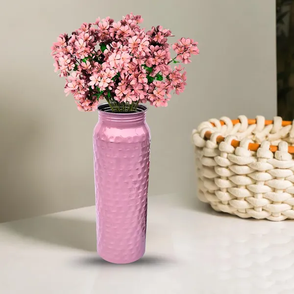 Light_Pink_Metal_Flower_Vase_For_Living_Room_Aesthetic_Flower_Pot_With_Sleek_Design_Vintage_Flower_Vase_For_Home_Decor_Perfect_For_Table_Centerpiece_And_Bedroom