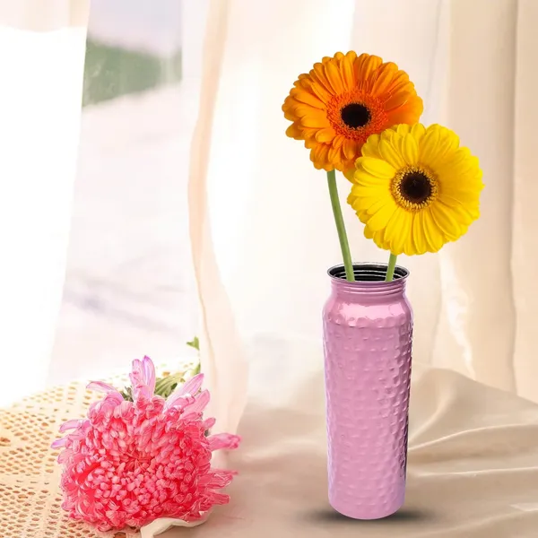 Light_Pink_Metal_Flower_Vase_For_Living_Room_Aesthetic_Flower_Pot_With_Sleek_Design_Vintage_Flower_Vase_For_Home_Decor_Perfect_For_Table_Centerpiece_And_Bedroom