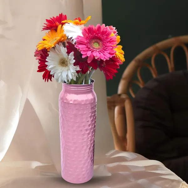 Light_Pink_Metal_Flower_Vase_For_Living_Room_Aesthetic_Flower_Pot_With_Sleek_Design_Vintage_Flower_Vase_For_Home_Decor_Perfect_For_Table_Centerpiece_And_Bedroom