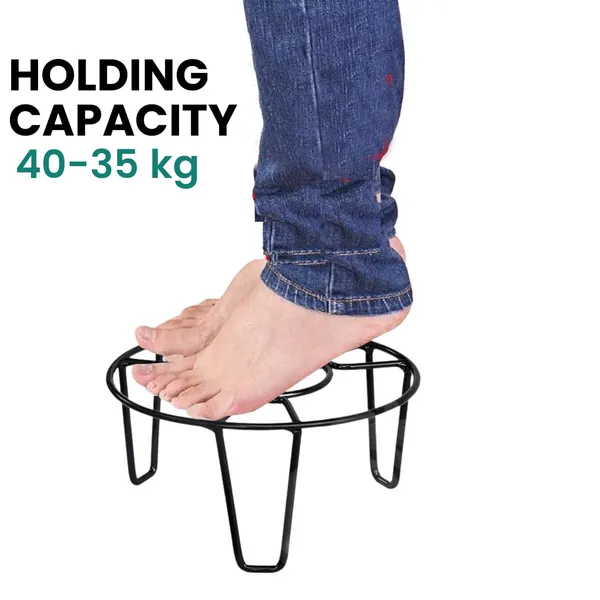 Black_Metal_Planter_Stand_Set,_Round_Wire_Design,_Indoor_Outdoor_Flower_Pot_Holders,_._Flower_Pot_Stand_For_Home,_Office_,_Balcony_Table_,_Pack_Of_5_+_1_FREE