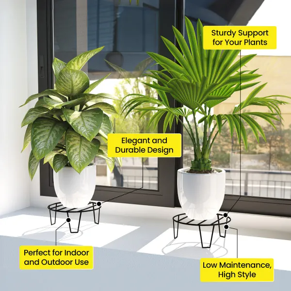 Black_Metal_Planter_Stand_Set,_Round_Wire_Design,_Indoor_Outdoor_Flower_Pot_Holders,_._Flower_Pot_Stand_For_Home,_Office_,_Balcony_Table_,_Pack_Of_5_+_1_FREE
