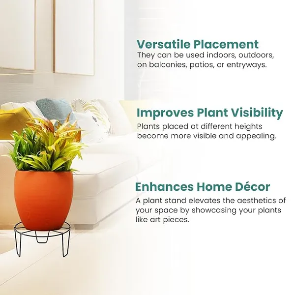 Black_Metal_Planter_Stand_Set,_Round_Wire_Design,_Indoor_Outdoor_Flower_Pot_Holders,_._Flower_Pot_Stand_For_Home,_Office_,_Balcony_Table_,_Pack_Of_5_+_1_FREE