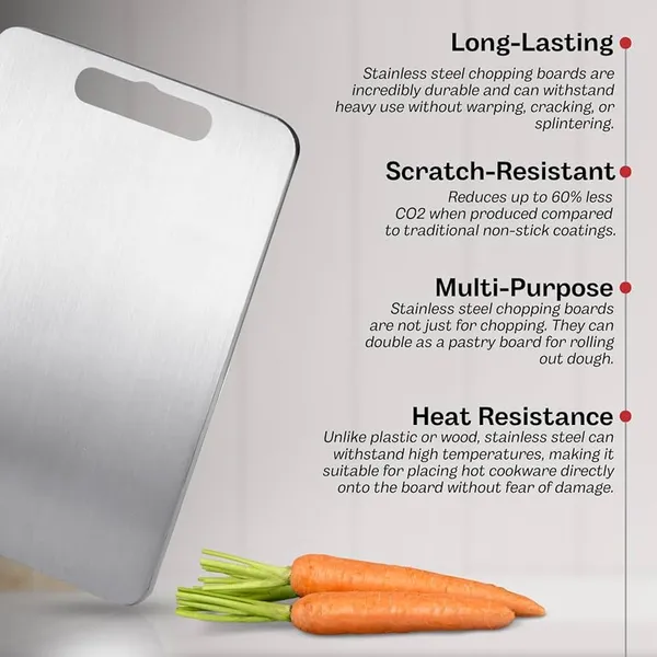 Silver_Stainless_Steel_Chopping_Board_With_Handle_31X21_Cm_|_Rust-Free,_Non-Slip_Surface_Cutting_Board_Steel_For_Meat,_Fruit_&_Vegetables_|_Durable_&_Hygienic