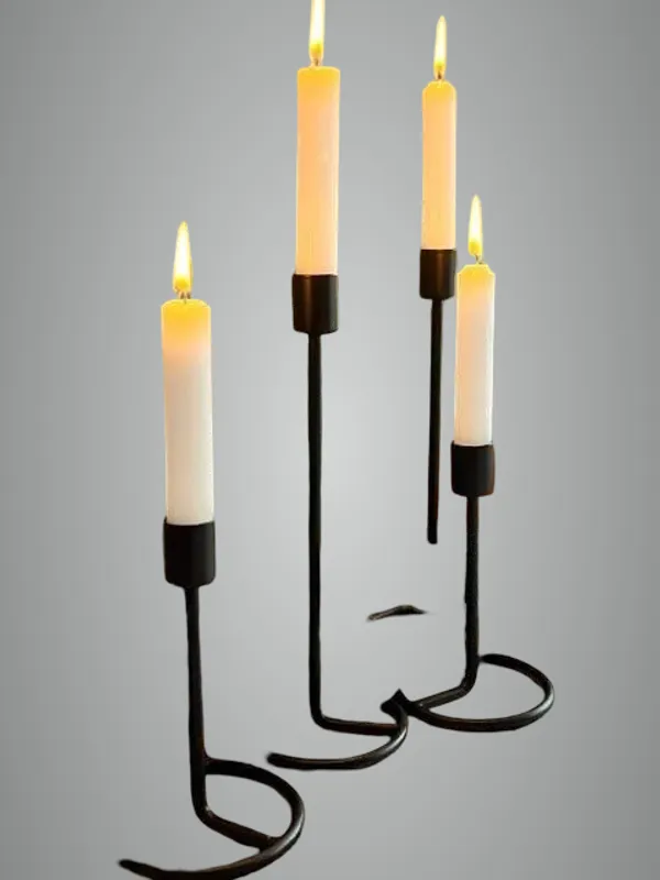 Black_Tealight_Candle_Holder_Stand_(Pack_Of_2)_Tapered_Candle_Stand_For_Dining_Table_&_Home_Decor_Candle_Holder_|_Dreamcatcher_|_Showpiece_Stand_For_Living_Room