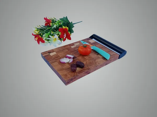 Beige_Premium_Acacia_Wooden_Cutting_Board_For_Kitchen_|_Multipurpose_Chopping_Board_For_Vegetables,_Meat_&_Fruits_|_Non-Slip_With_Steel_Handle_Size_35X20_Cm