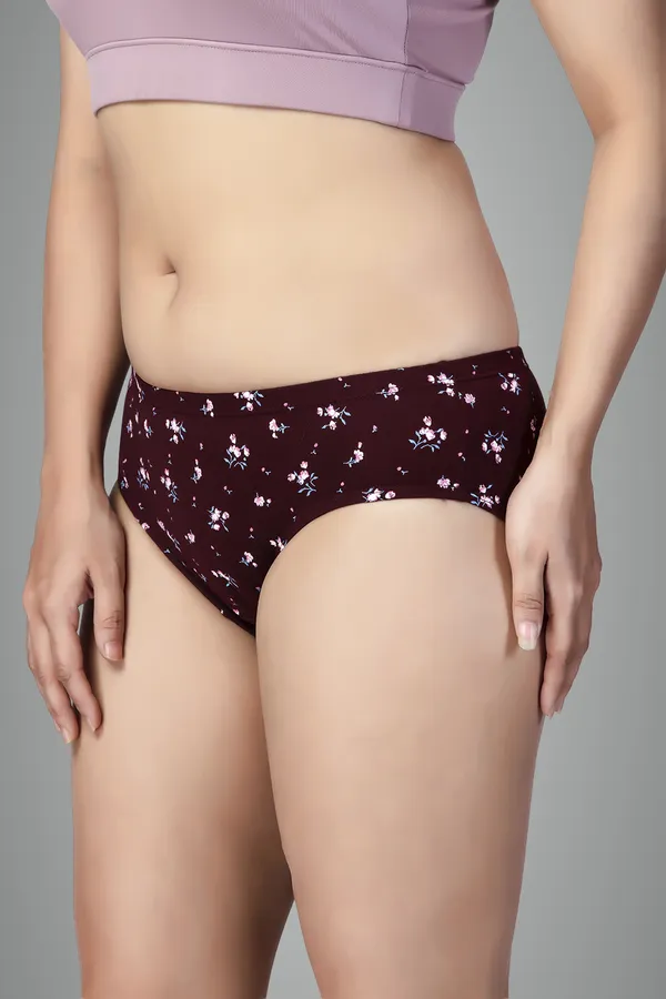 Black_&_Navy_&_Wine_100%_Knitted_Cotton_Panties_Set_Of_3_For_Women