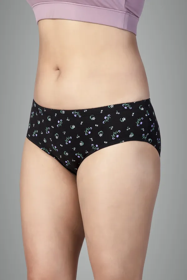 Black_&_Navy_&_Wine_100%_Knitted_Cotton_Panties_Set_Of_3_For_Women