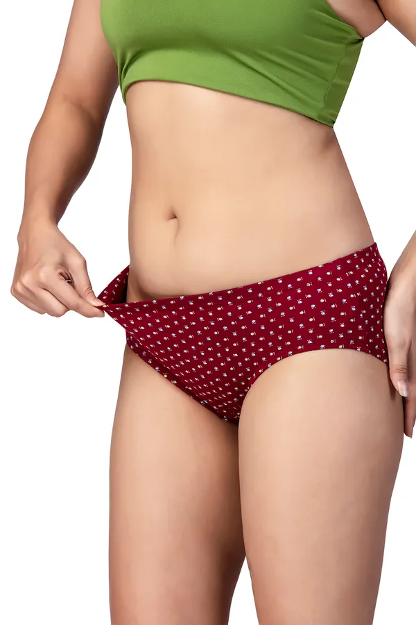 Red_&_Wine_&_Mehndi_100%_Knitted_Cotton_Panties_Set_Of_3_For_Women