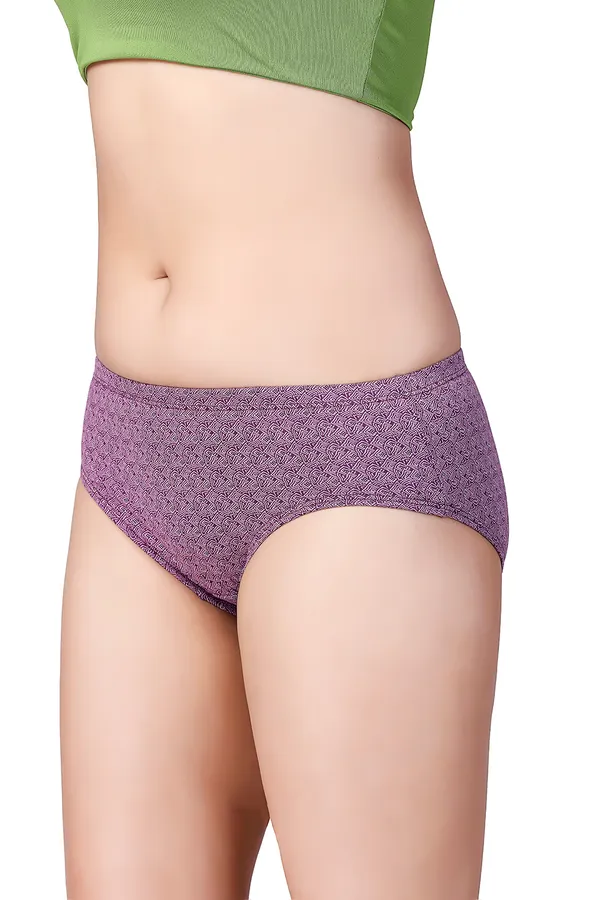 Coffee_&_Navy_&_Purple_100%_Knitted_Cotton_Panties_Set_Of_3_For_Women
