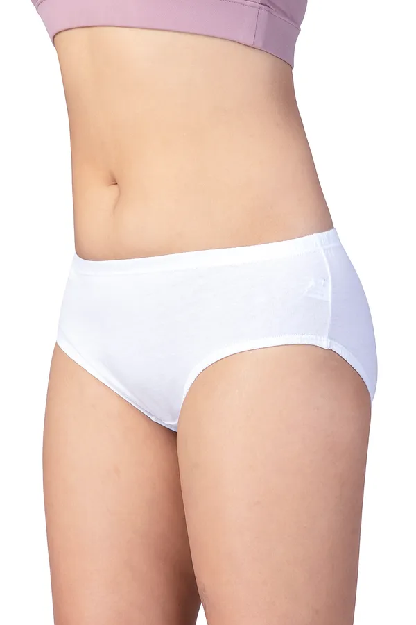 White_100%_Knitted_Cotton_Panties_Set_Of_3_For_Women