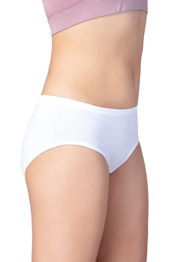 White_100%_Knitted_Cotton_Panties_Set_Of_3_For_Women
