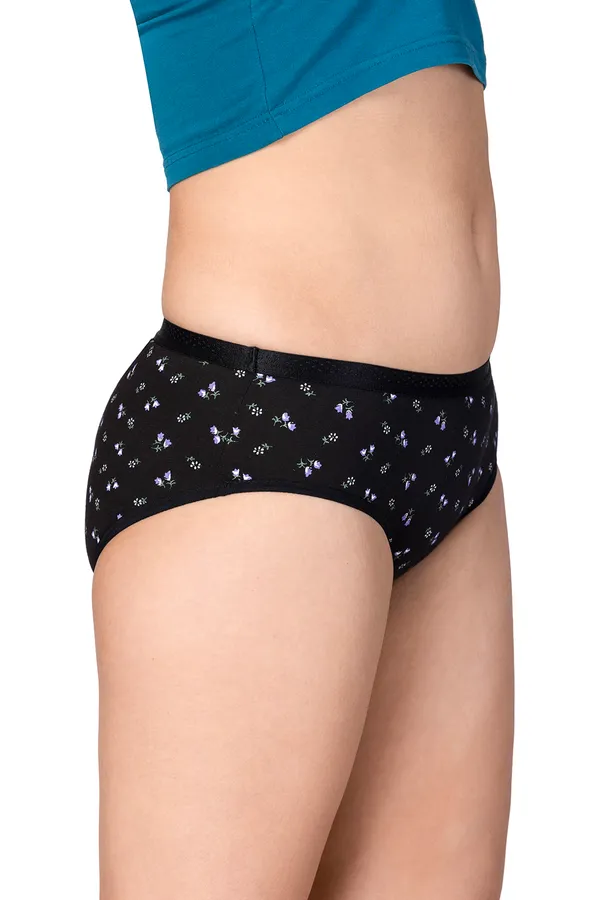 Black_&_Navy_&_Wine_100%_Knitted_Cotton_Panties_Set_Of_3_For_Women