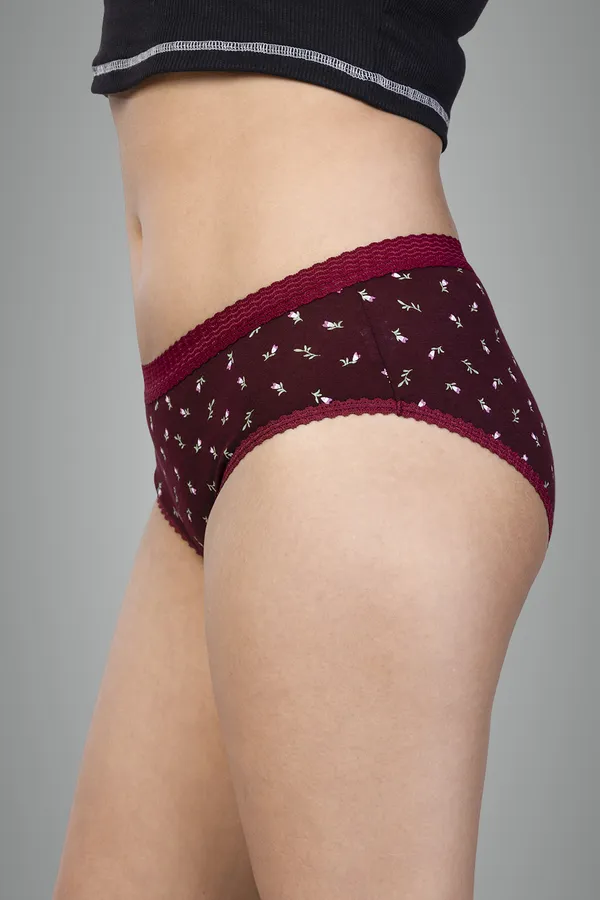 Black_&_Navy_&_Wine_100%_Knitted_Cotton_Panties_Set_Of_3_For_Women