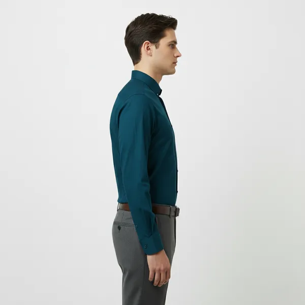 Dark_Teal_&_Teresa_Green_Polly_Viscose_Slim_Fit_Formal_Shirt_For_Men