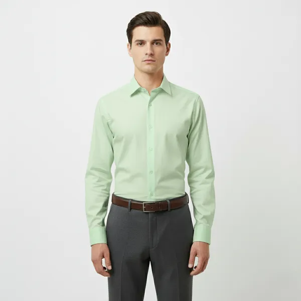 Dark_Teal_&_Teresa_Green_Polly_Viscose_Slim_Fit_Formal_Shirt_For_Men