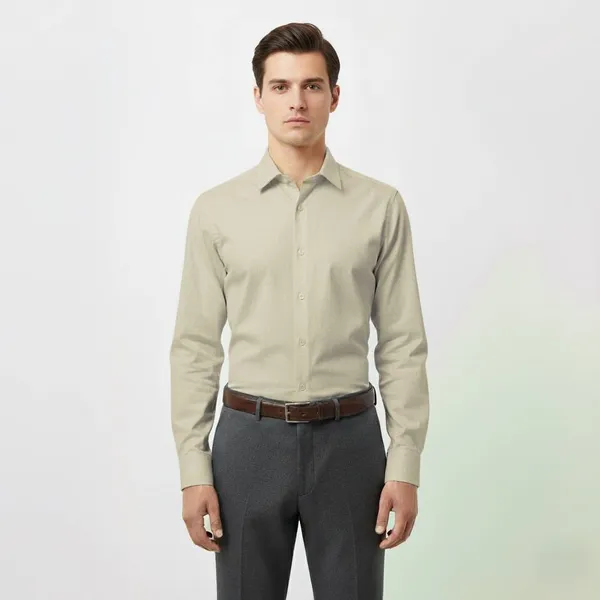 Grey_Polly_Viscose_Slim_Fit_Formal_Shirt_For_Men