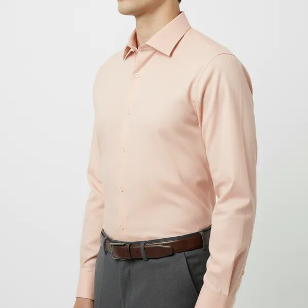 Pastel_Pink_Polly_Viscose_Slim_Fit_Formal_Shirt_For_Men