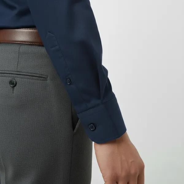 Navy_Blue_Polly_Viscose_Slim_Fit_Formal_Shirt_For_Men