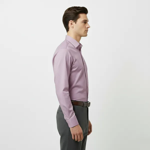 Lavender_Polly_Viscose_Slim_Fit_Formal_Shirt_For_Men