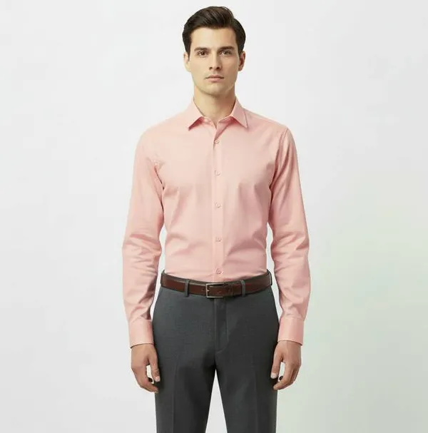 Pink_Polly_Viscose_Slim_Fit_Formal_Shirt_For_Men