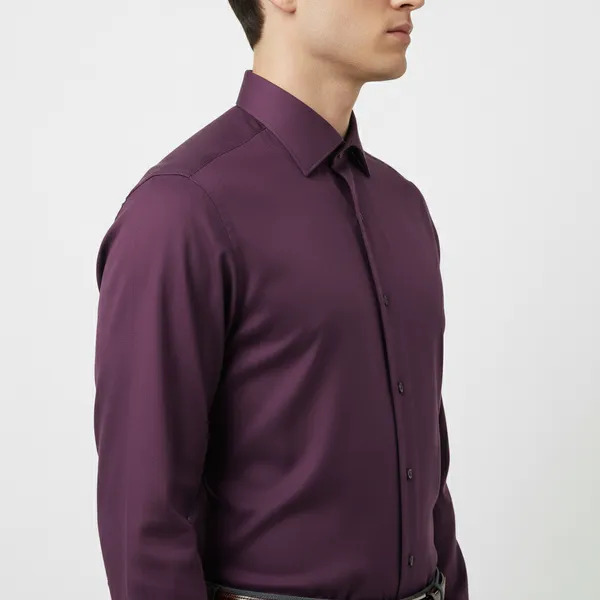 Purple_Polly_Viscose_Slim_Fit_Formal_Shirt_For_Men