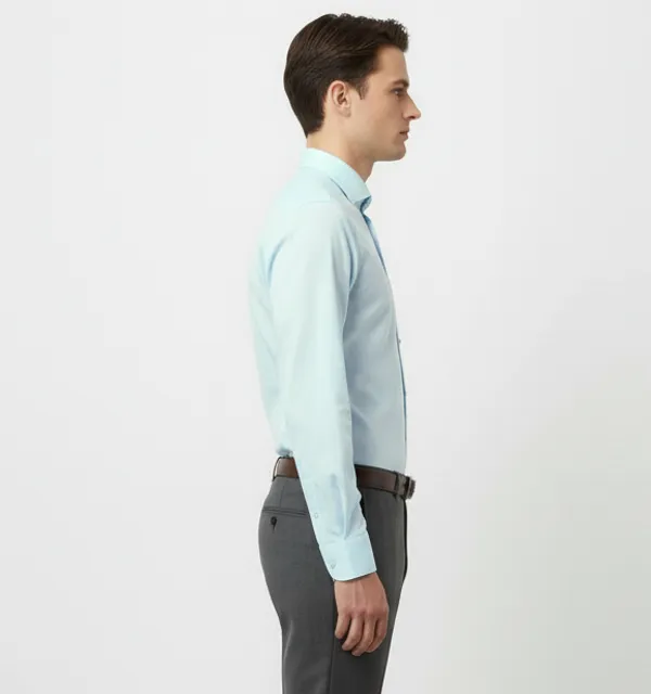Sky_Blue_Polly_Viscose_Slim_Fit_Formal_Shirt_For_Men