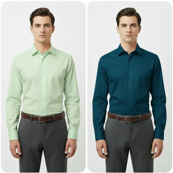 Dark_Teal_&_Teresa_Green_Polly_Viscose_Slim_Fit_Formal_Shirt_For_Men