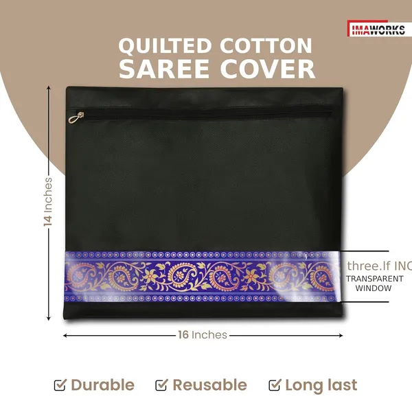 Set_Of_12_|_Quilted_Cotton_Saree_Bags/Covers_For_Storage_Set_Of_-_12_Big_Size_Single_(16_X_14_Inches)_With_Zip_Closure_For_Clothes_Bags_And_Wardrobe_Organizer_With_Transparent_Window