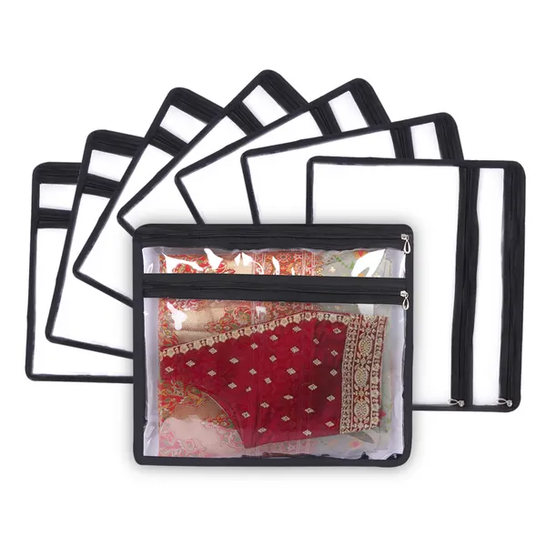 Set_Of_8_|_Transparent_Single_Saree_Bags/Covers_For_Storage_With_Blouse_Pocket_Set_Of_-_8_Big_Size_(16_X_14_Inches)_With_Zip_Closure_For_Clothes_Bags_and_Wardrobe_Organizer
