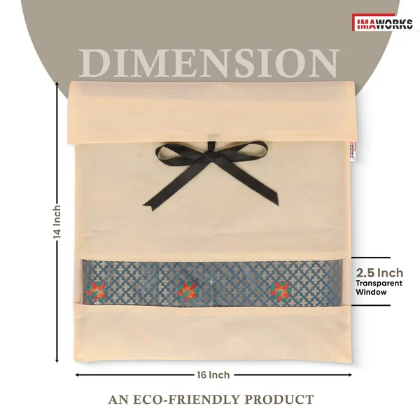 Set_Of_12_|_Saree_Bags/Covers_For_Storage_Set_Of_-_12_Big_Size_Single_(16_X_14_Inches)_With_Gift_Ribbon_Closure_For_Clothes_Bags_And_Wardrobe_Organizer_With_Transparent_Window