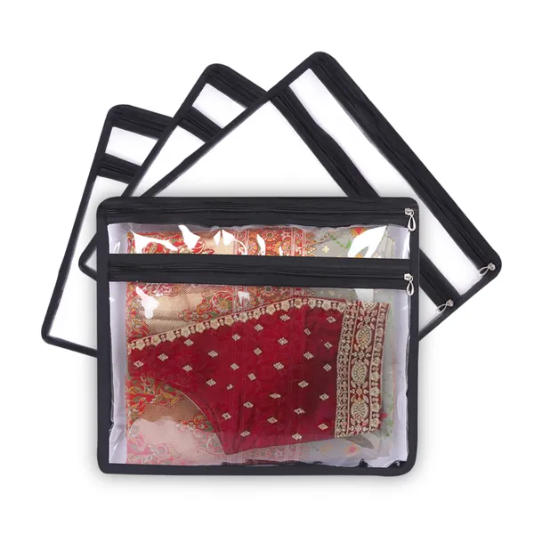 Set_Of_4_|_Transparent_Single_Saree_Bags/Covers_For_Storage_With_Blouse_Pocket_Set_Of_-_4_Big_Size_(16_X_14_Inches)_With_Zip_Closure_For_Clothes_Bags_and_Wardrobe_Organizer