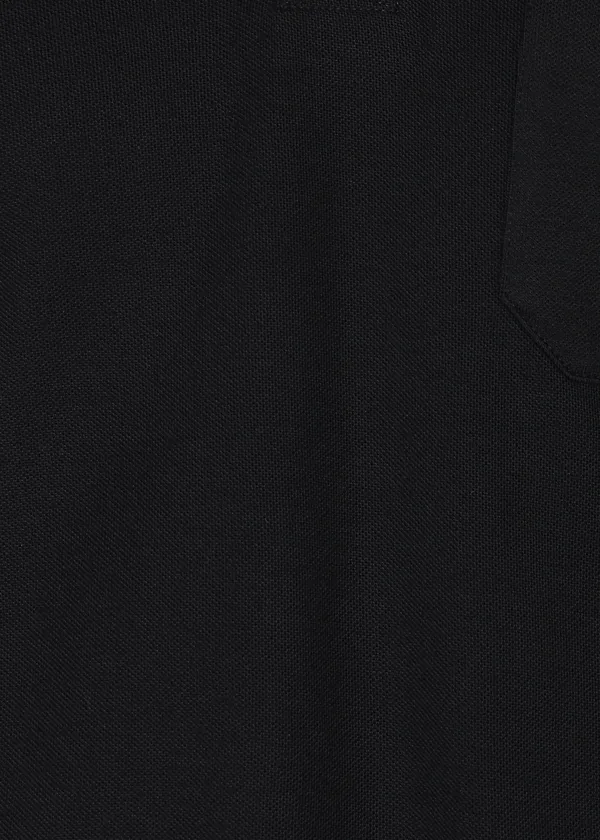 Black_Classic_Striped_Polo_Neck_T-Shirt_For_Men
