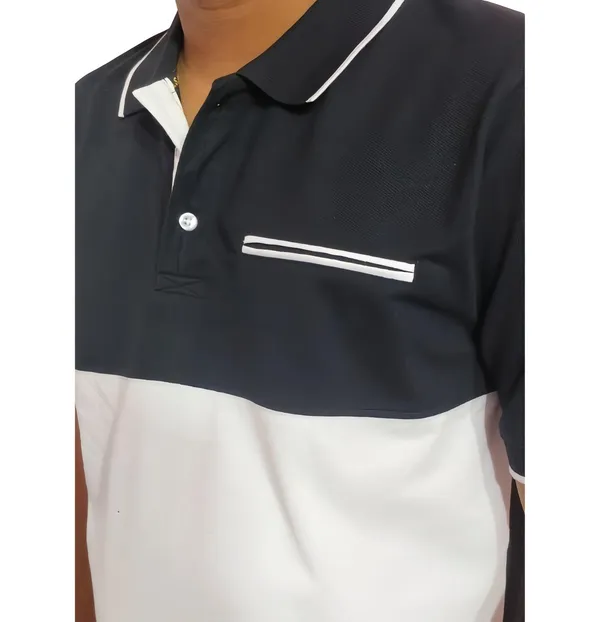Black_And_White_Stylish_Slim_Fit_Polo_Neck_T-Shirt