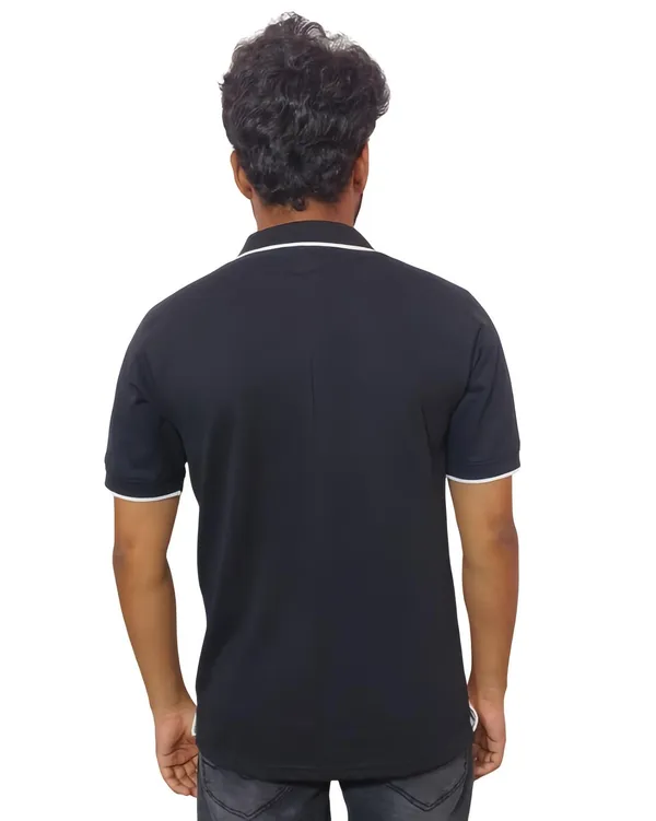 Black_And_White_Stylish_Slim_Fit_Polo_Neck_T-Shirt