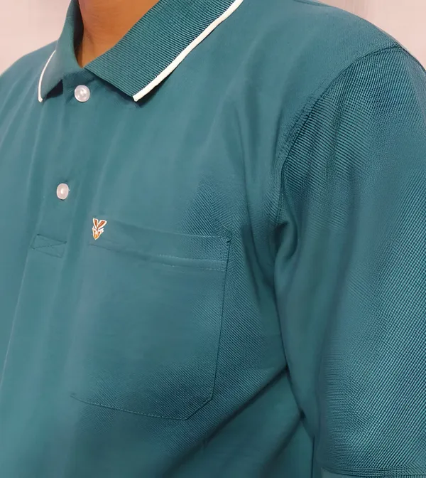 Teal_Blue_Casual_Wear_Men_Polo_Neck_T-shirt_For_Men