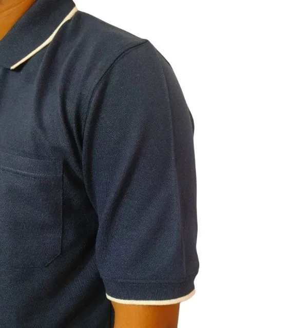 Charcoal_Soft_Fabric_Polo_Neck_T-Shirt_For_Men