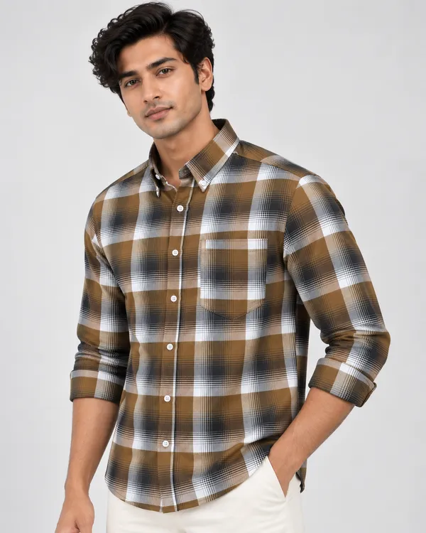 Brown_White_Checks