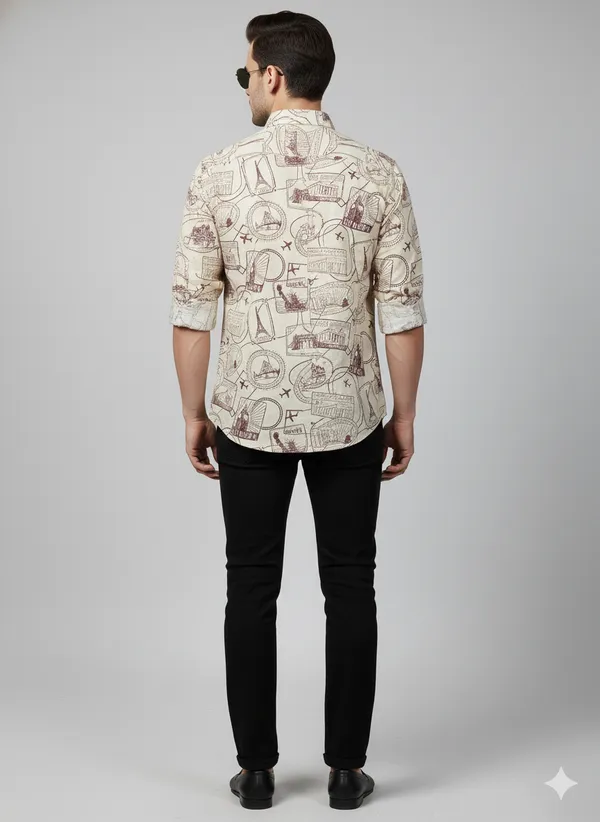 Classic_Beige_Travel-Inspired_Graphic_Print_Shirt