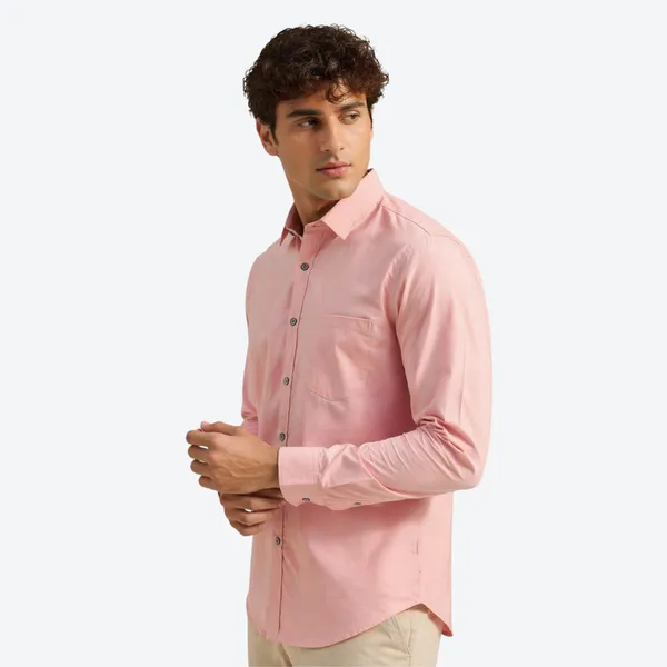 Maroon_&_Dusty_rose__(Pack_of_2)Combo_Cotton_Plain_Shirts_For_Men