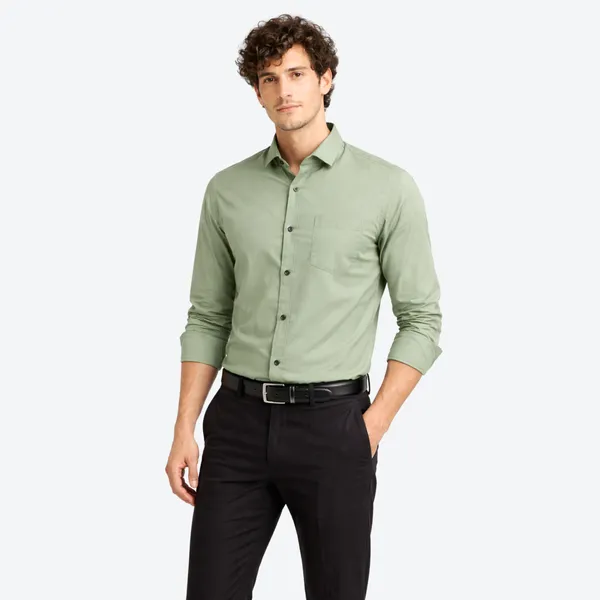 Sage_Green_&_Dusty_Rose_(Pack_of_2)Combo_Cotton_Plain_Shirts_For_Men