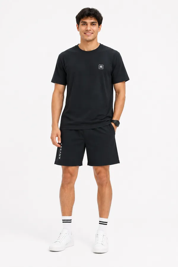 Men's_Round_Neck_T-Shirt_with_Trouser_&_Shorts