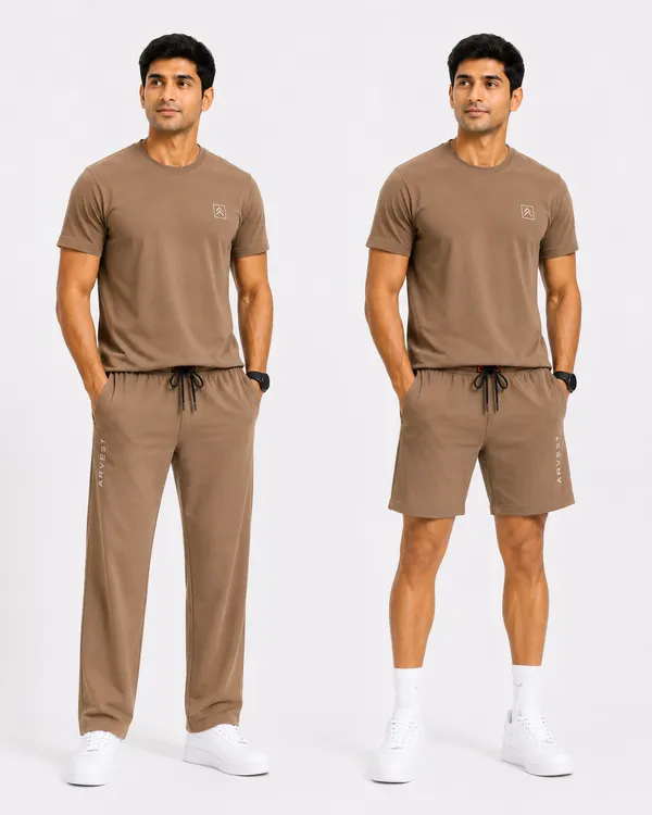 Men's_Round_Neck_T-Shirt_with_Trouser_&_Shorts