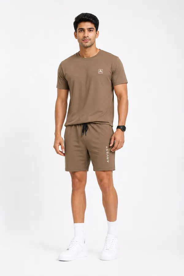 Men's_Round_Neck_T-Shirt_with_Trouser_&_Shorts