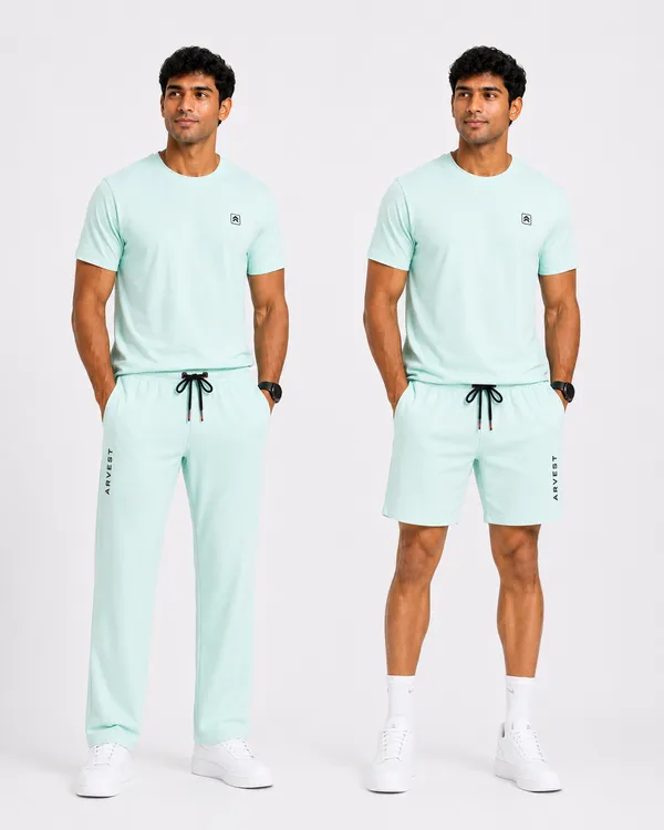 Men's_Round_Neck_T-Shirt_with_Trouser_&_Shorts